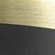Belfast 1 Light 6 inch Black Antique Brass Mini Pendant Ceiling Light in Deco Swirl Glass